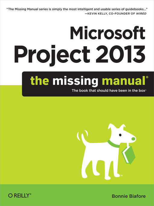 Title details for Microsoft Project 2013 by Bonnie Biafore - Available